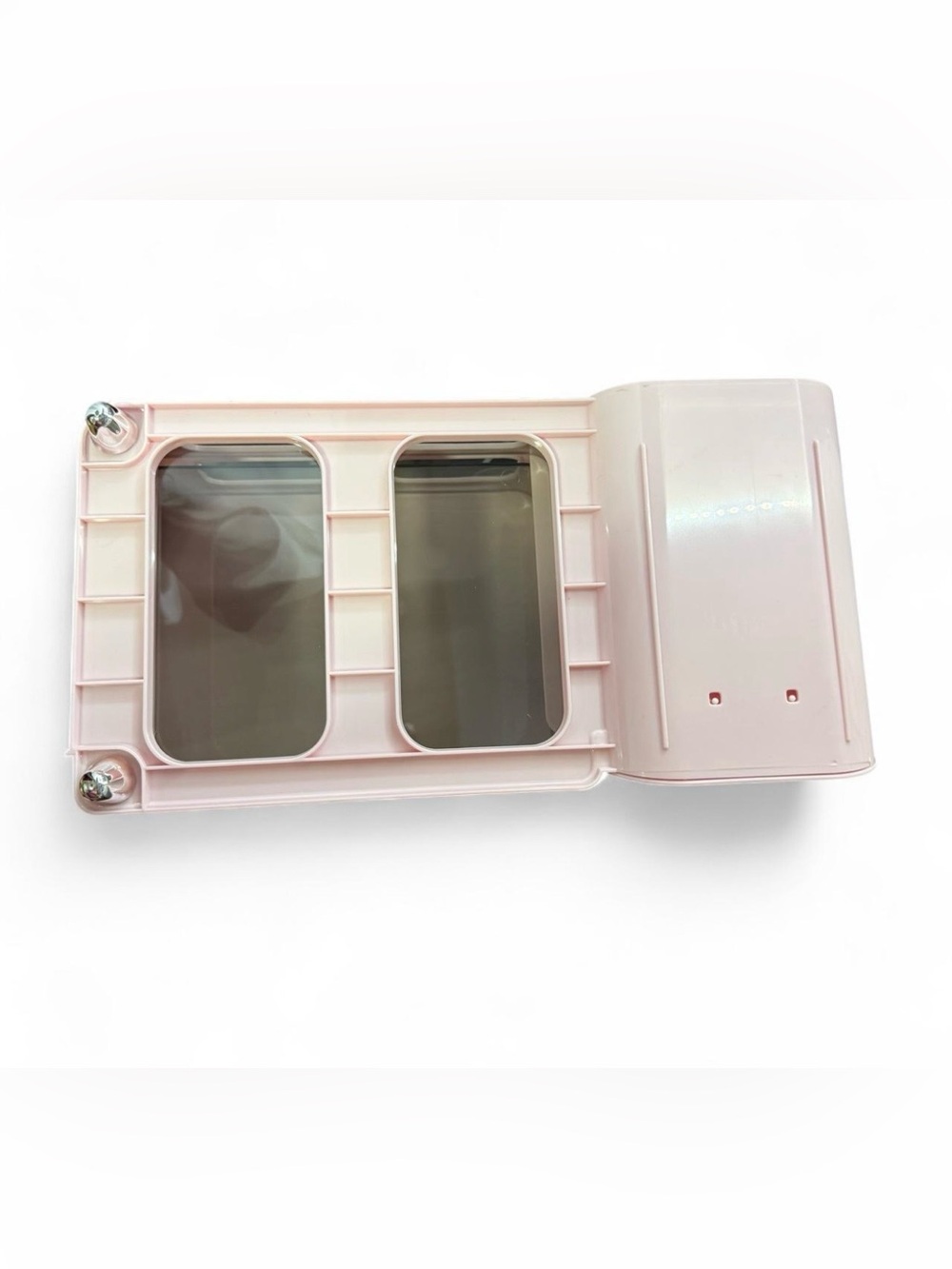 Cute Pink Countertop Cosmetic Organizer & Stationery Display Box NEW - Picture 8 of 8